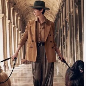 Velvet blazer by banana republic